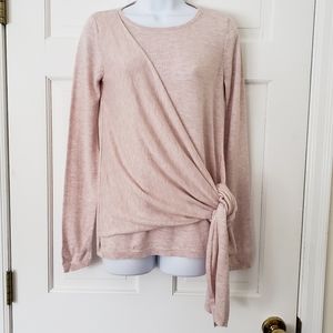 Pink Wrap Sweater Sz XS
